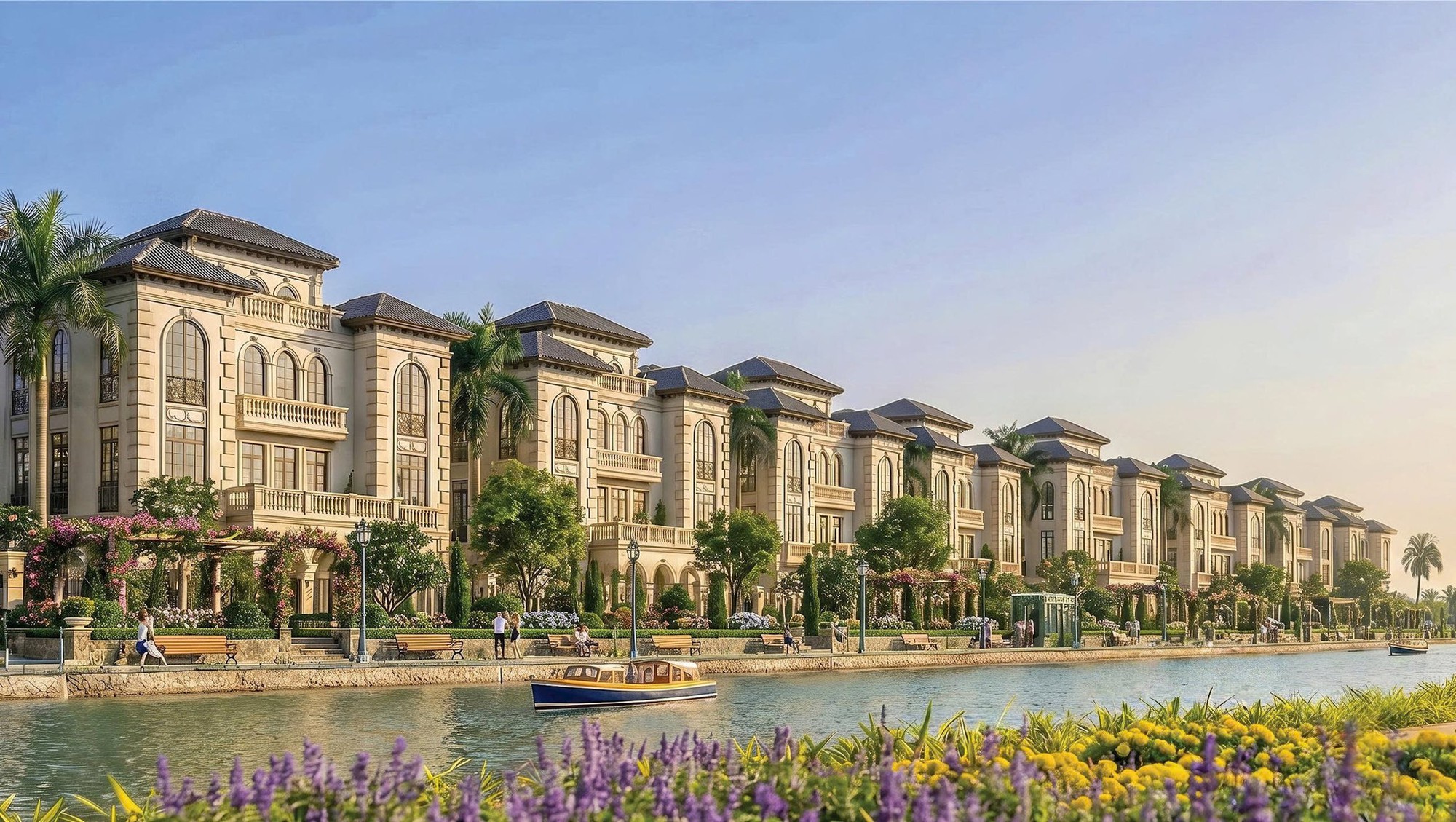 Chính thức khởi công siêu dự án chạy dọc 11km ven sông, có gần 2.000 dinh thự với diện tích thuộc hàng 