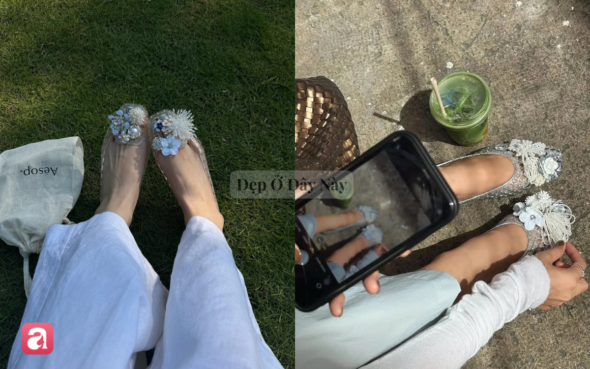 Cần nhất ngày mưa: Giày dép nhựa diện lên vừa sành điệu lại không lo đọng nước ướt nhẹp- Ảnh 5.