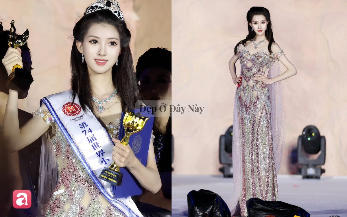 Tài sắc vẹn toàn như tân Hoa hậu Thế giới Trung Quốc: Nhan sắc cổ điển, style kín đáo, visual bừng sáng mọi khung hình- Ảnh 3.