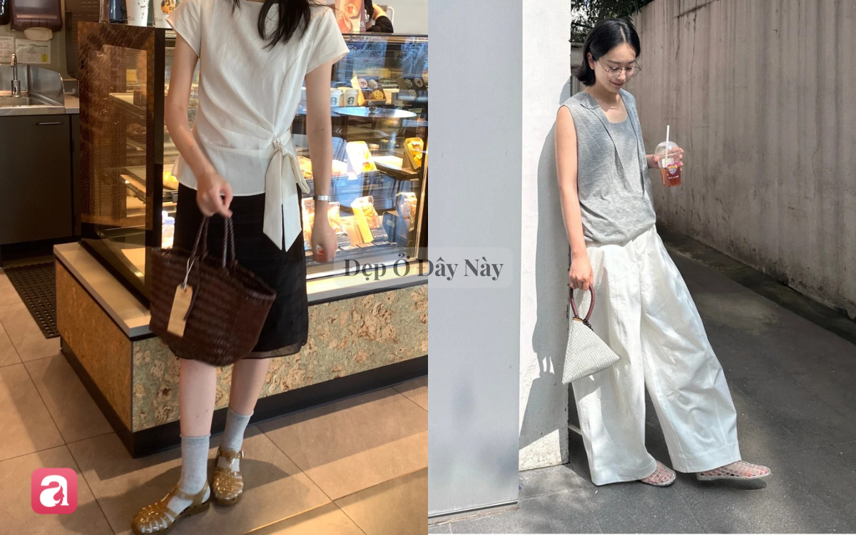 Cần nhất ngày mưa: Giày dép nhựa diện lên vừa sành điệu lại không lo đọng nước ướt nhẹp- Ảnh 6.