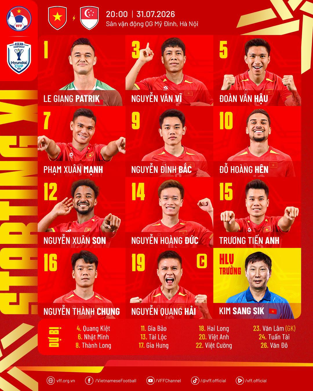 Diễn biến ĐT Việt Nam vs Singapore: Đình Bắc bỏ lỡ cơ hội ghi bàn - Ảnh 15.