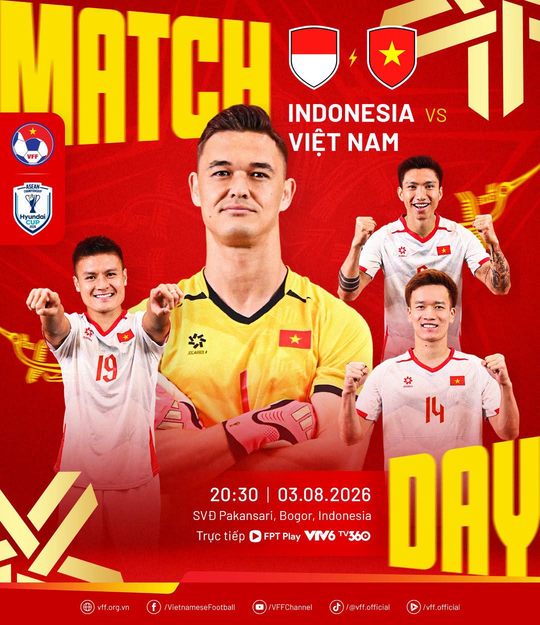 Diễn biến ĐT Indonesia vs Việt Nam lúc 20h30 hôm nay: Xuân Son, Quang Hải dự bị, Đình Bắc vẫn đá chính - Ảnh 6.