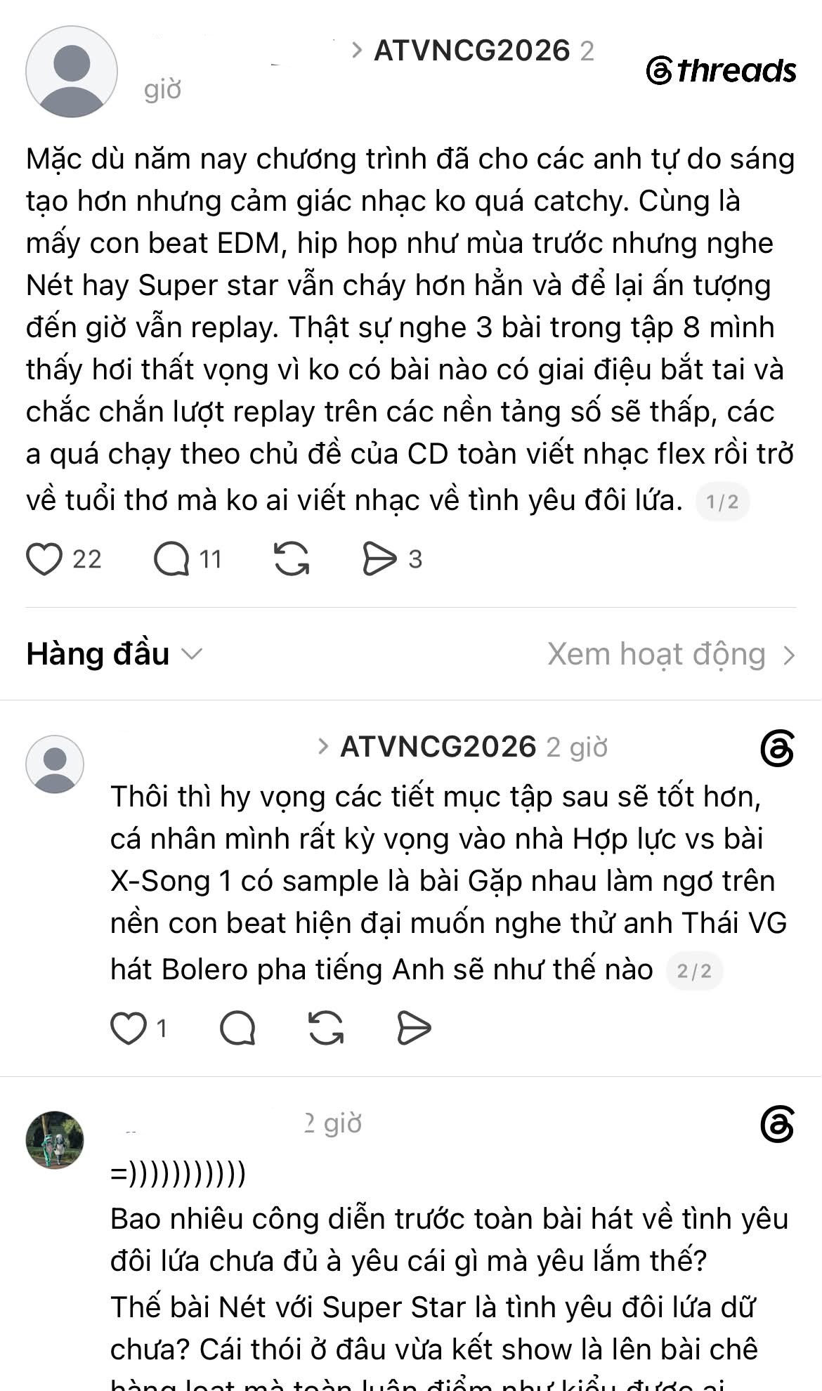 Cả MXH đang tranh cãi: Nhạc Anh Trai Vượt Ngàn Chông Gai ngày càng tuột phong độ- Ảnh 4.