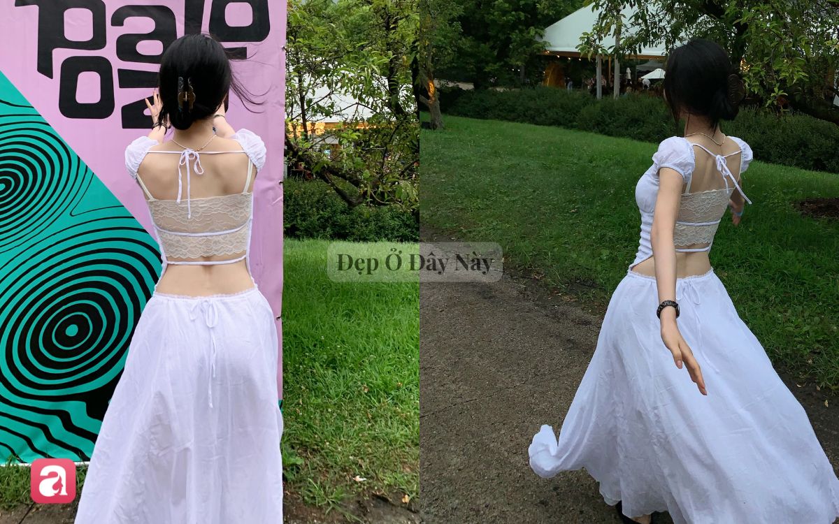 Đụng đầm nàng thơ, Lisa khoe lưng ong quyến rũ, Karina kín đáo vẫn đẹp mê- Ảnh 5.