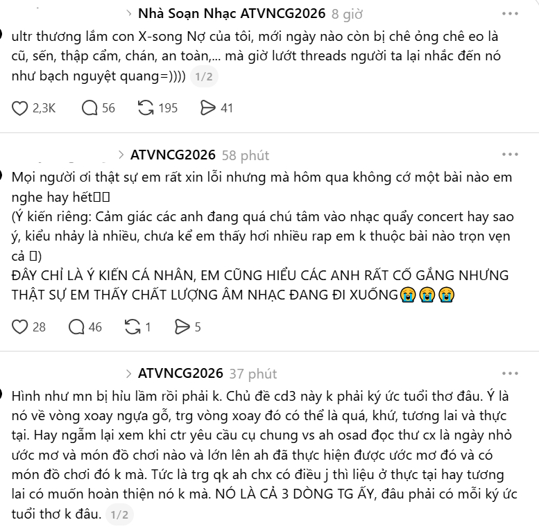 Cả MXH đang tranh cãi: Nhạc Anh Trai Vượt Ngàn Chông Gai ngày càng tuột phong độ- Ảnh 8.