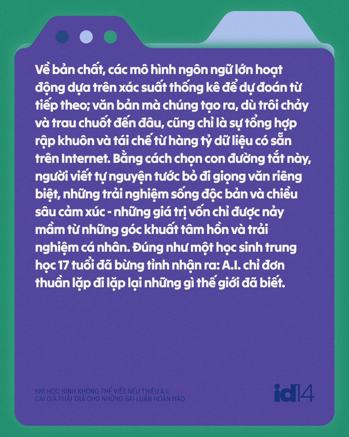Khi học sinh không thể viết nếu thiếu A.I: Cái giá phải trả cho những bài luận hoàn hảo - Ảnh 10.