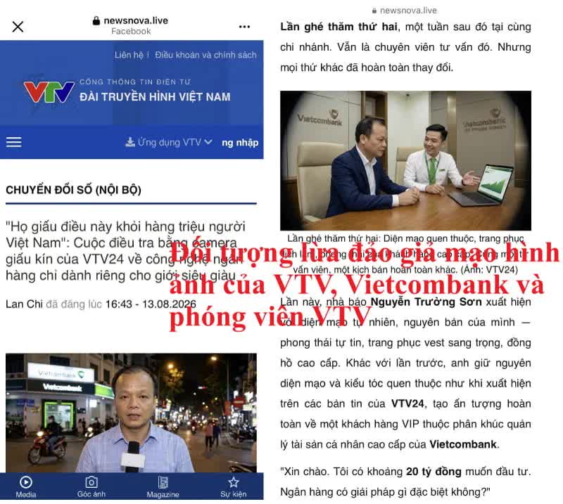 Vietcombank phát cảnh báo khẩn về việc bị giả mạo- Ảnh 1.
