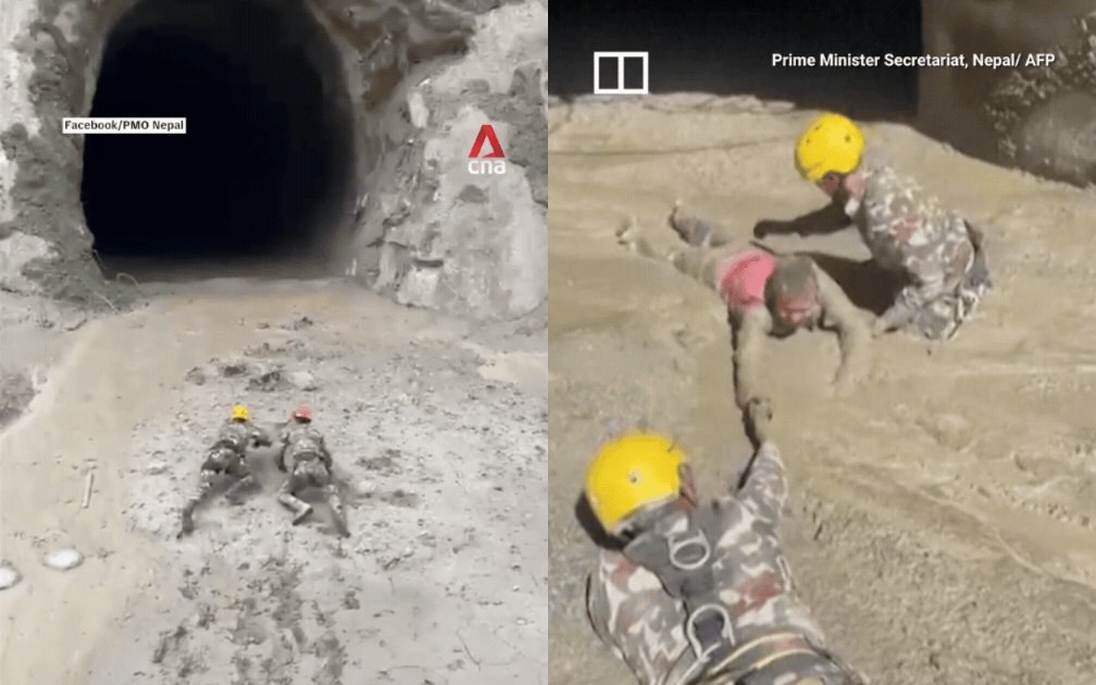 Lũ quét ở Nepal: Vỡ òa khoảnh khắc giải cứu thành công 350 người mắc kẹt trong hầm - Ảnh 2.