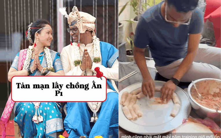 Cô dâu Việt lấy "công tử" Ấn Độ: Tưởng phải chịu cảnh "làm dâu" như trong phim, nào ngờ cái kết ngoài sức tưởng tượng- Ảnh 1.