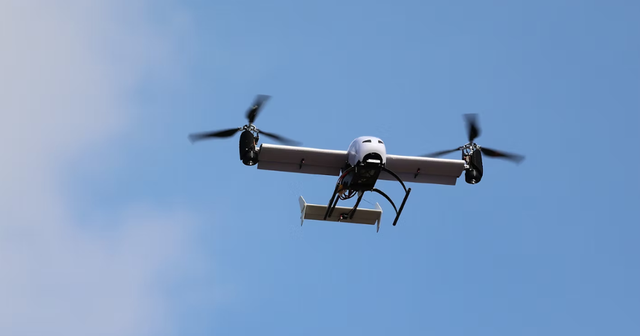 Theo công bố của NARMA Inc., AF100 là mẫu drone điện hai rotor nghiêng đầu tiên trên thế giới  