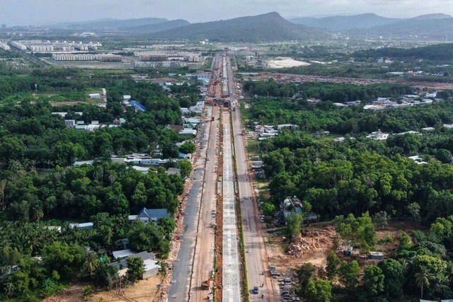 Tuyến LRT rút ngắn thời gian từ Sân bay Phú Quốc về Nam đảo xuống còn 20 phút.