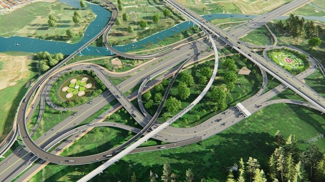 Phối cảnh dự án vành đai 3.