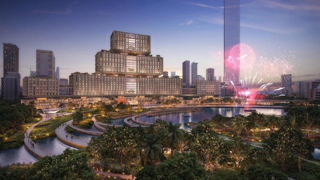 Sun Group đang làm siêu dự án có quảng trường dài 350m, sức chứa tới 100.000 người tại thành phố giàu nhất Việt Nam
