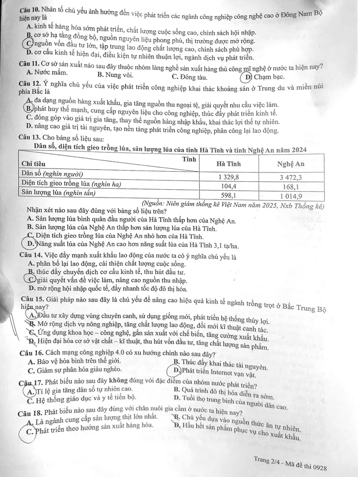 Thí sinh Chuyên Tuyên Quang hoàn thành thi tốt nghiệp - Ảnh 10.