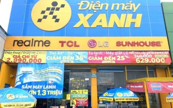 Tân binh Điện Máy Xanh (DMX) tiếp tục là 