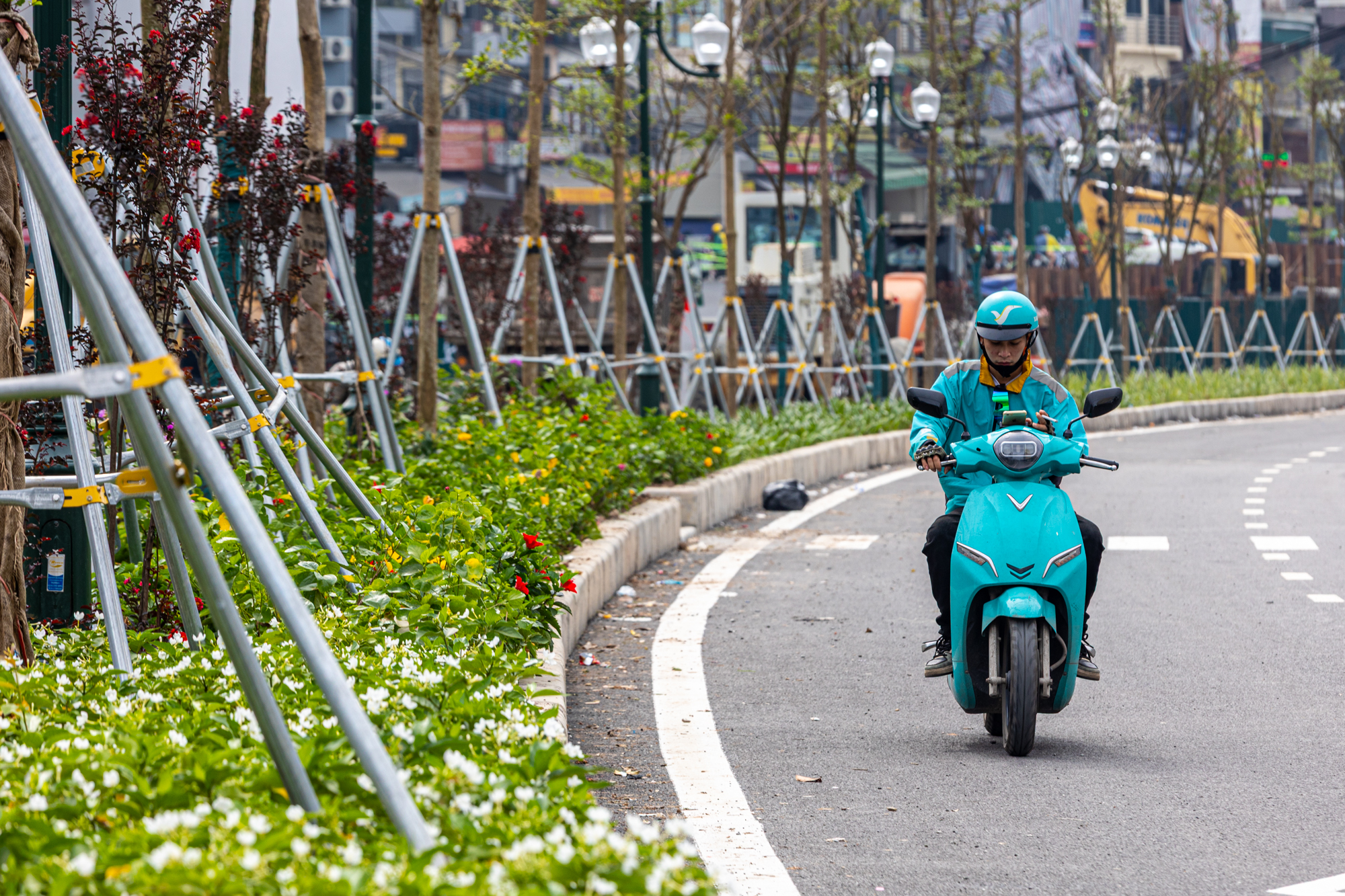 Cận cảnh tuyến đường