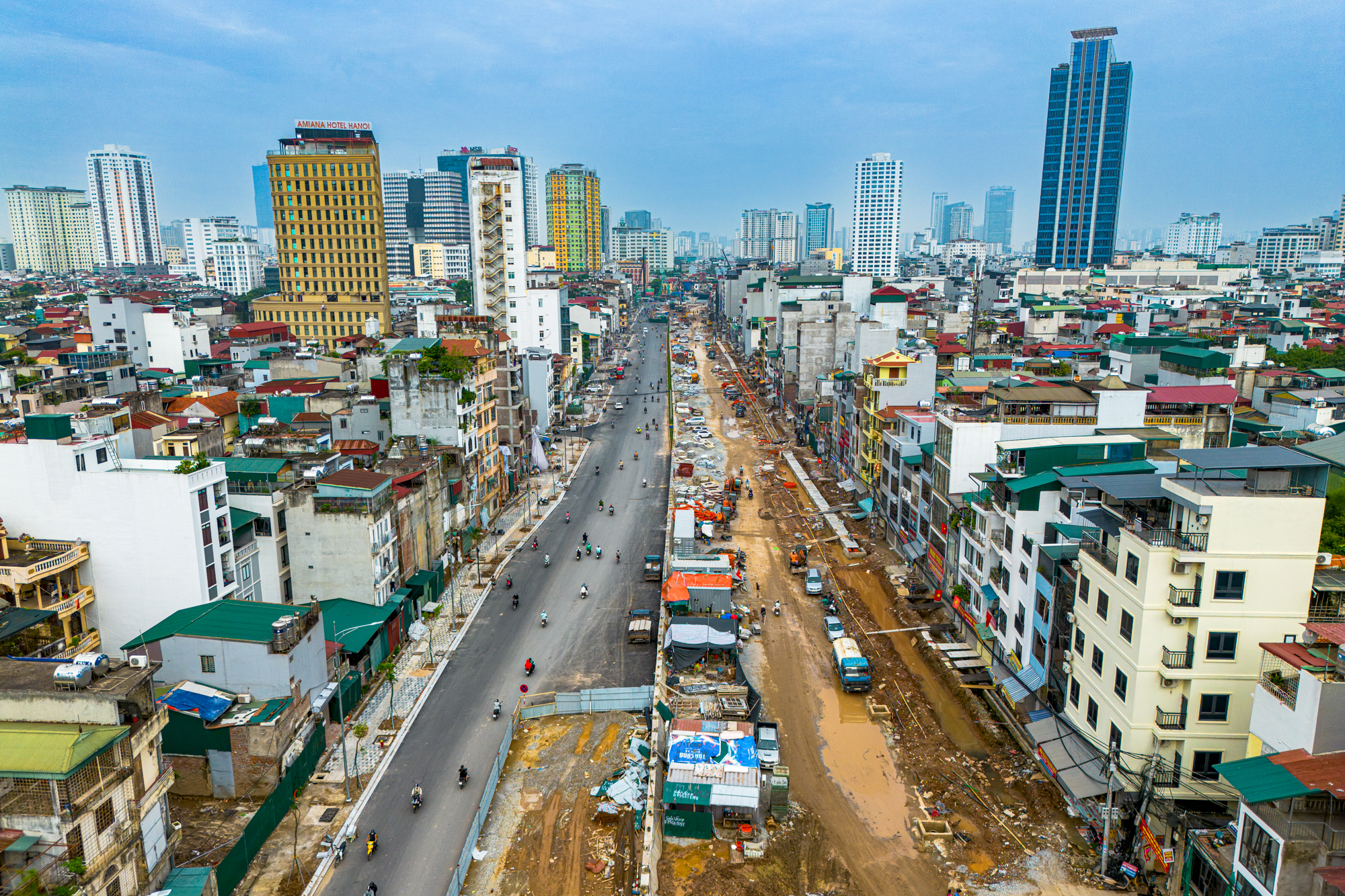 Cận cảnh tuyến đường