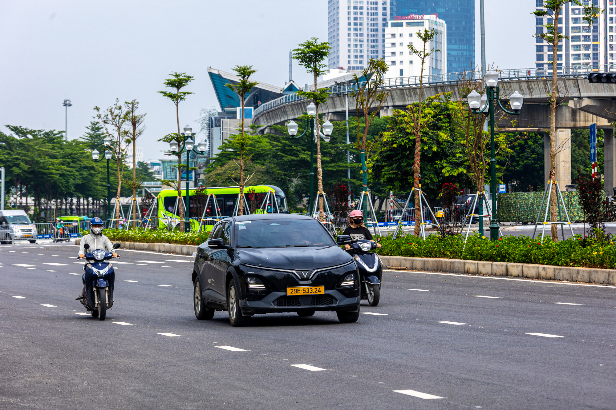 Cận cảnh tuyến đường