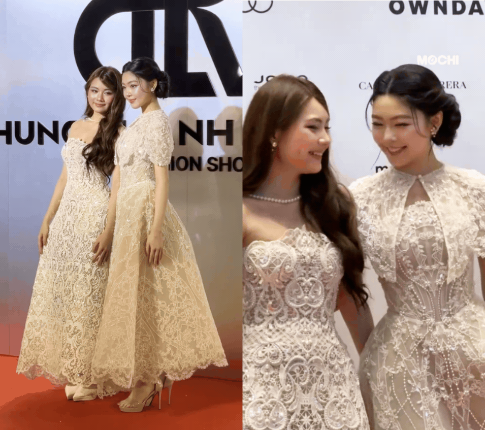 Lọ Lem, Hạt Dẻ diện váy cưới dắt nhau đi event: Khung cảnh này gọi 