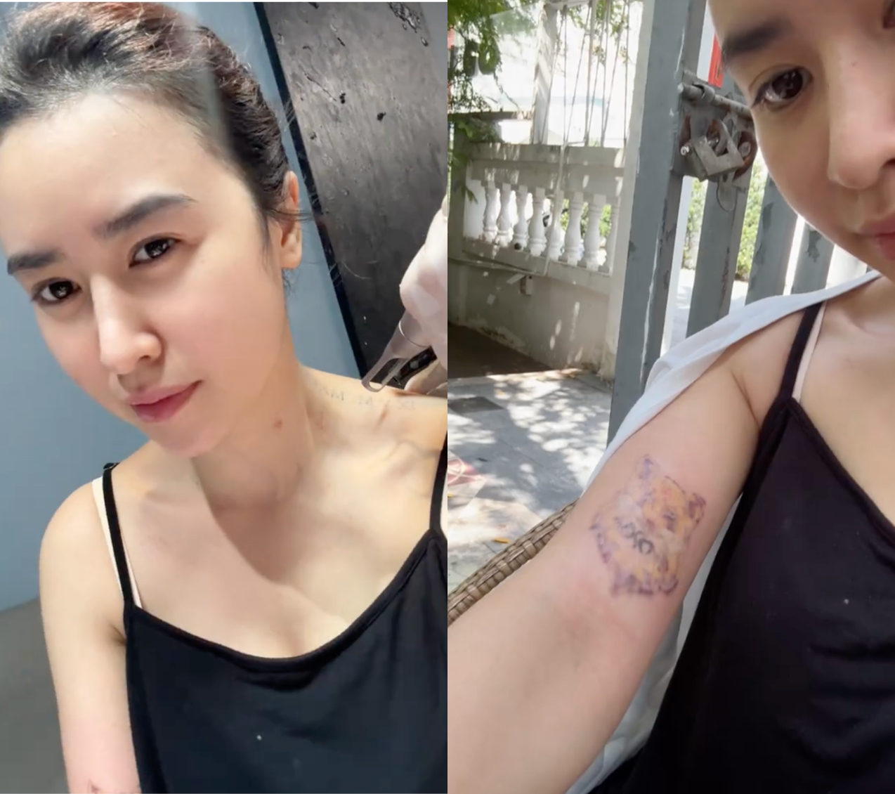Quyên Qui - Tóc Tiên cắn răng xoá xăm: Cùng địa chỉ, chung cả lý do- Ảnh 2.