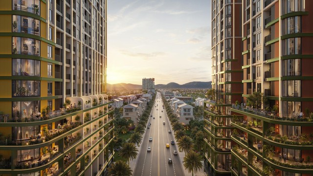 Sun Group ra mắt Tháp Mùa Xuân đón đầu làn sóng dịch chuyển về Nam trung tâm Đà Nẵng - Ảnh 1. Sun Group ra mắt Tháp Mùa Xuân đón đầu làn sóng dịch chuyển về Nam trung tâm Đà Nẵng - Ảnh 1.