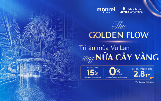 CĐT Mitsubishi Corporation công bố ưu đãi mùa Vu Lan cho khách hàng Monrei Saigon