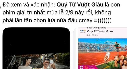 Phim Việt là bất ngờ lớn nhất lễ 2/9: Ai xem cũng cười banh rạp, kịch bản 12.000 tỷ có khác- Ảnh 3.