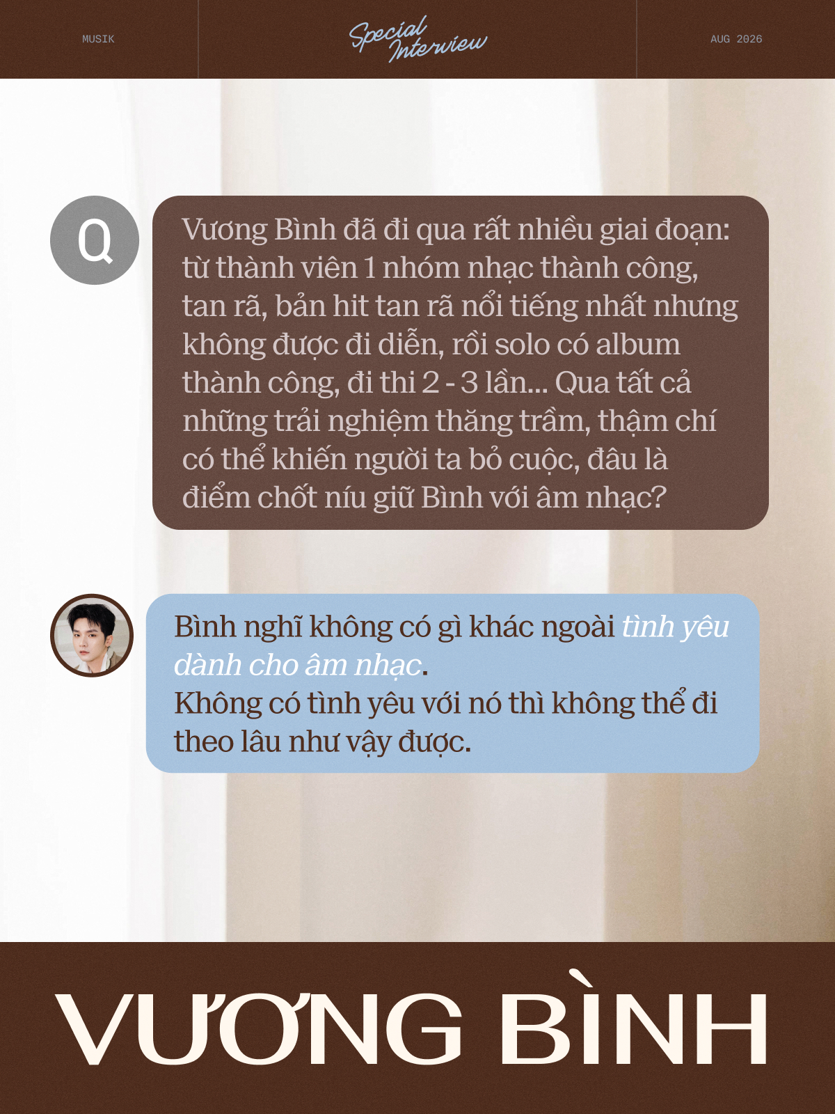 Vương Bình: Chẳng ai muốn nhìn thấy những câu so sánh “Tại sao loại Anh Trai này mà giữ lại anh kia?”- Ảnh 8.