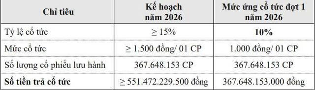 Đường Quảng Ngãi sắp chi hơn 367 tỷ đồng tạm ứng cổ tức- Ảnh 1.
