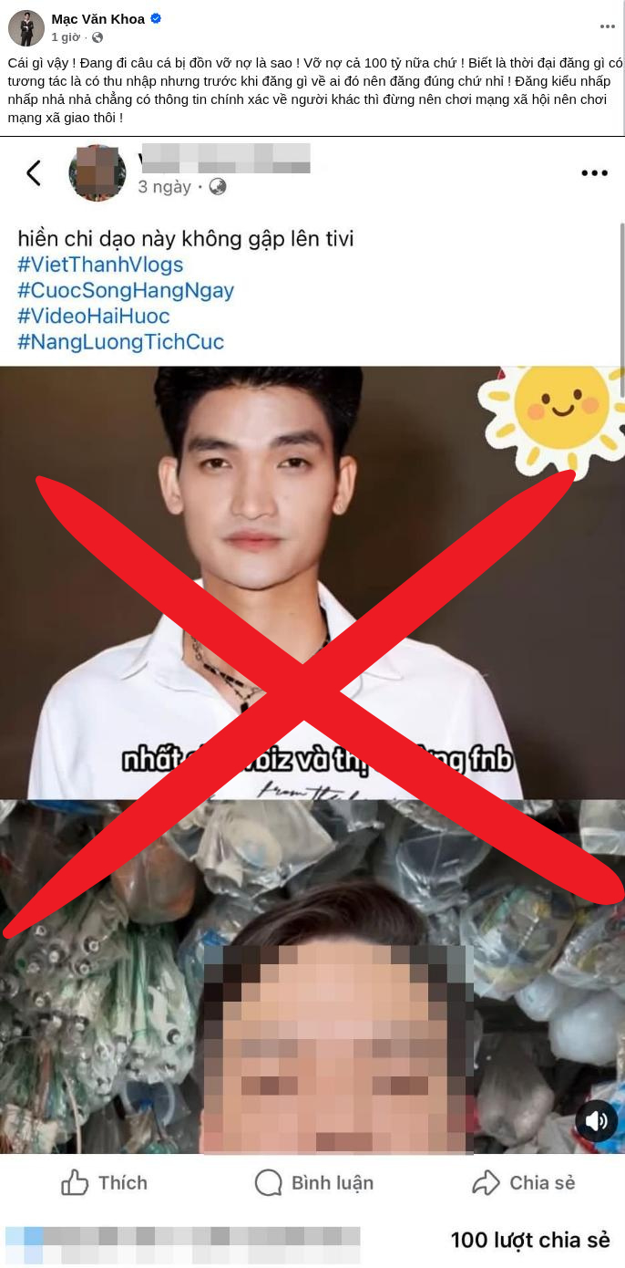 Nam nghệ sĩ quê Hải Phòng lên tiếng về thông tin vỡ nợ 100 tỷ- Ảnh 1.