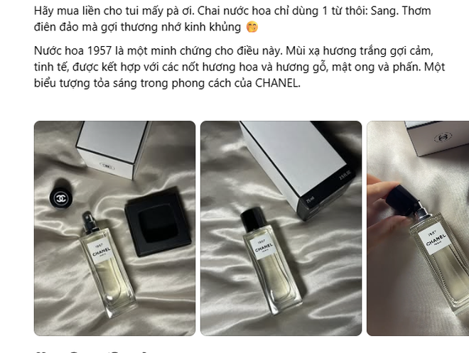 Cõi mạng rần rần truy lùng chai "nước hoa chiêu tài" mang tên 1957: Chanel không tốn một đồng quảng cáo, doanh số vẫn tăng 8%- Ảnh 6.