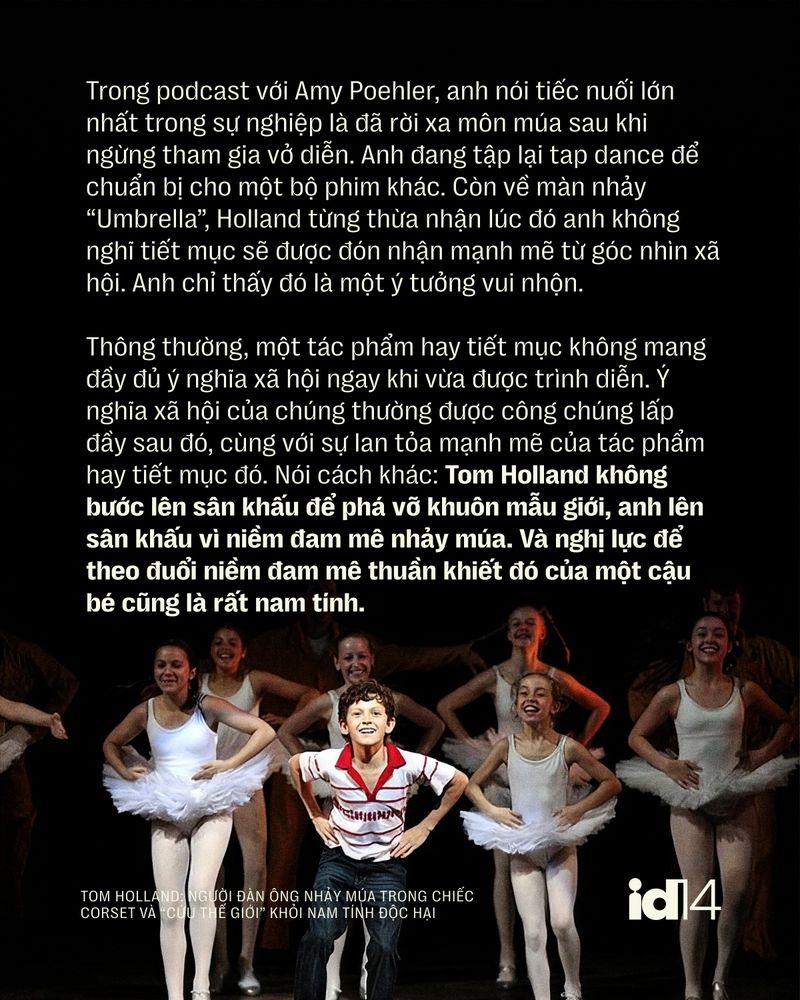 Tom Holland: Người đàn ông nhảy múa trong chiếc corset và “cứu thế giới” khỏi nam tính độc hại- Ảnh 6.