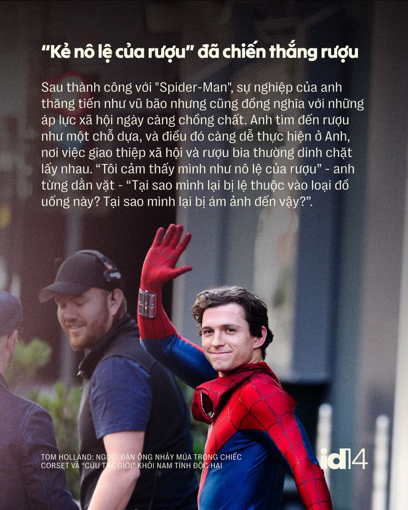 Tom Holland: Người đàn ông nhảy múa trong chiếc corset và “cứu thế giới” khỏi nam tính độc hại- Ảnh 7.