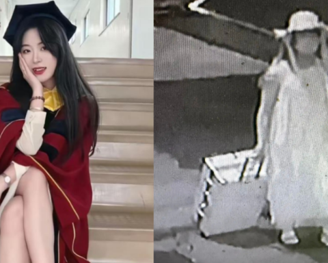 Công bố hình ảnh bất ngờ của nghi phạm vụ nữ du học sinh Trung Quốc bị sát hại do camera an ninh ghi lại