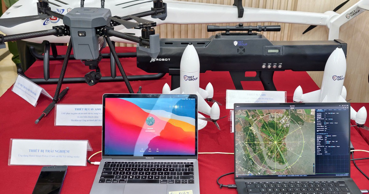 Công an Hà Nội ra mắt ‘Cảnh sát thông minh’, đưa UAV giám sát an ninh