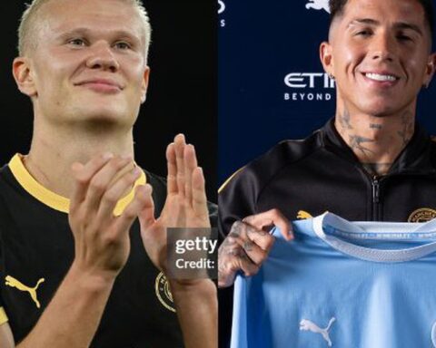 “Thánh meme” Haaland mất ngủ, phản ứng cực hài với thương vụ bom tấn Enzo Fernández gia nhập Man City