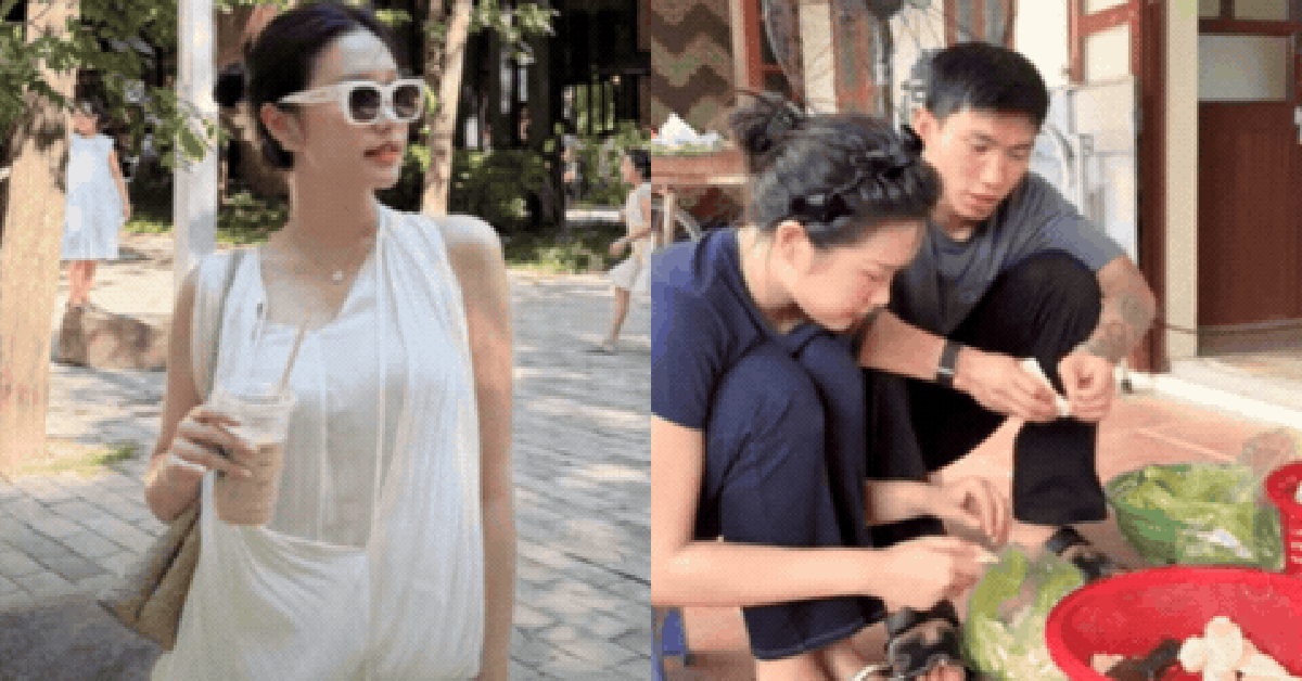 Doãn Hải My trở lại giao diện tiểu thư nhà mặt phố sang chảnh, khác hẳn vẻ giản dị khi về quê Văn Hậu làm dâu đảm