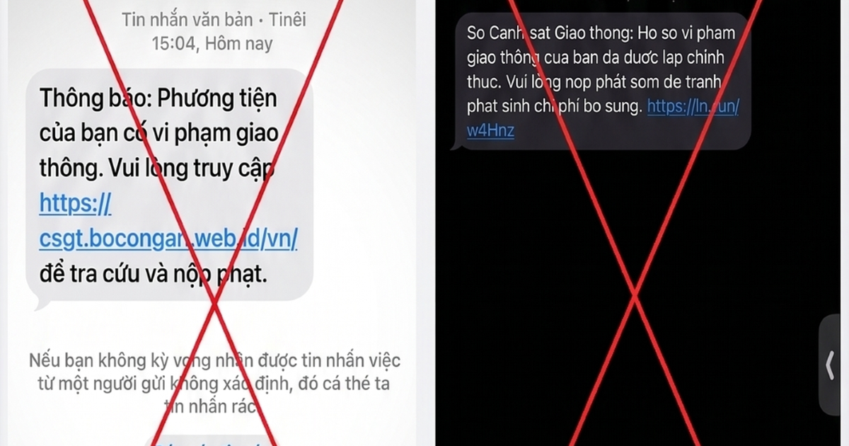 Công an phát thông báo đến những ai nhận được tin nhắn SMS, Messenger với nội dung sau