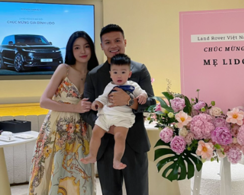Xế hộp hơn 8 tỷ đồng Quang Hải tặng vợ