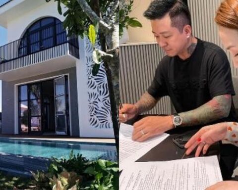 Biệt thự Tuấn Hưng bỏ lại Việt Nam sau khi đưa vợ con sang Mỹ sống