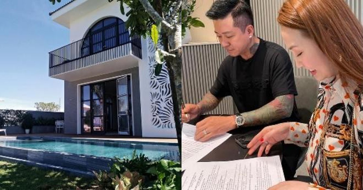 Biệt thự Tuấn Hưng bỏ lại Việt Nam sau khi đưa vợ con sang Mỹ sống