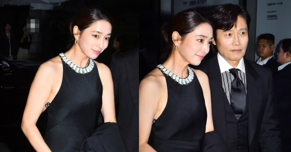 Vợ Lee Byung Hun lên tiếng vội về sự cố váy hớ hênh
