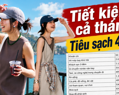 “Tôi đã dành cả tháng để tiết kiệm, rồi tiêu sạch trong 4 ngày”: Bảng chi tiêu khiến cô gái 28 tuổi thay đổi cách lập quỹ du lịch