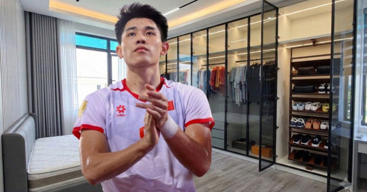 Bên trong phòng ngủ của Đình Bắc ở quê