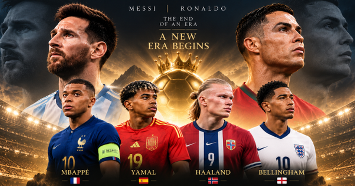 Cuộc đua vĩ đại của Messi và Ronaldo sắp khép lại kỷ nguyên huyền thoại, ai sẽ là người kế thừa vị thế số 1 thế giới?