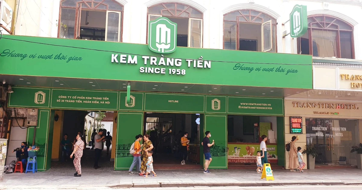 Dừng bán kem Tràng Tiền tại số 35 Tràng Tiền sau gần 70 năm