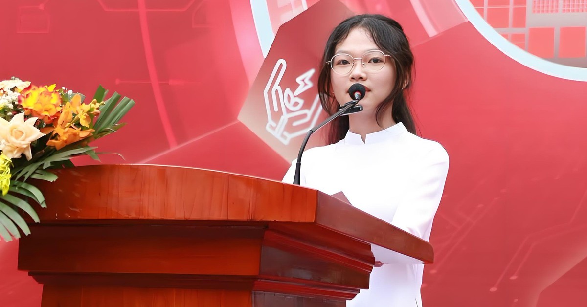 Vì sao nữ sinh này được chọn đại diện gần 9.700 tân sinh viên phát biểu tại lễ khai giảng Bách khoa 2026? Profile là câu trả lời!