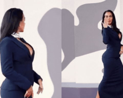 Cú hất tóc hút chục triệu views của Georgina – vợ Ronaldo trên thảm đỏ LHP Venice, xứng danh nàng WAGs quyền lực và chịu chơi nhất thế giới