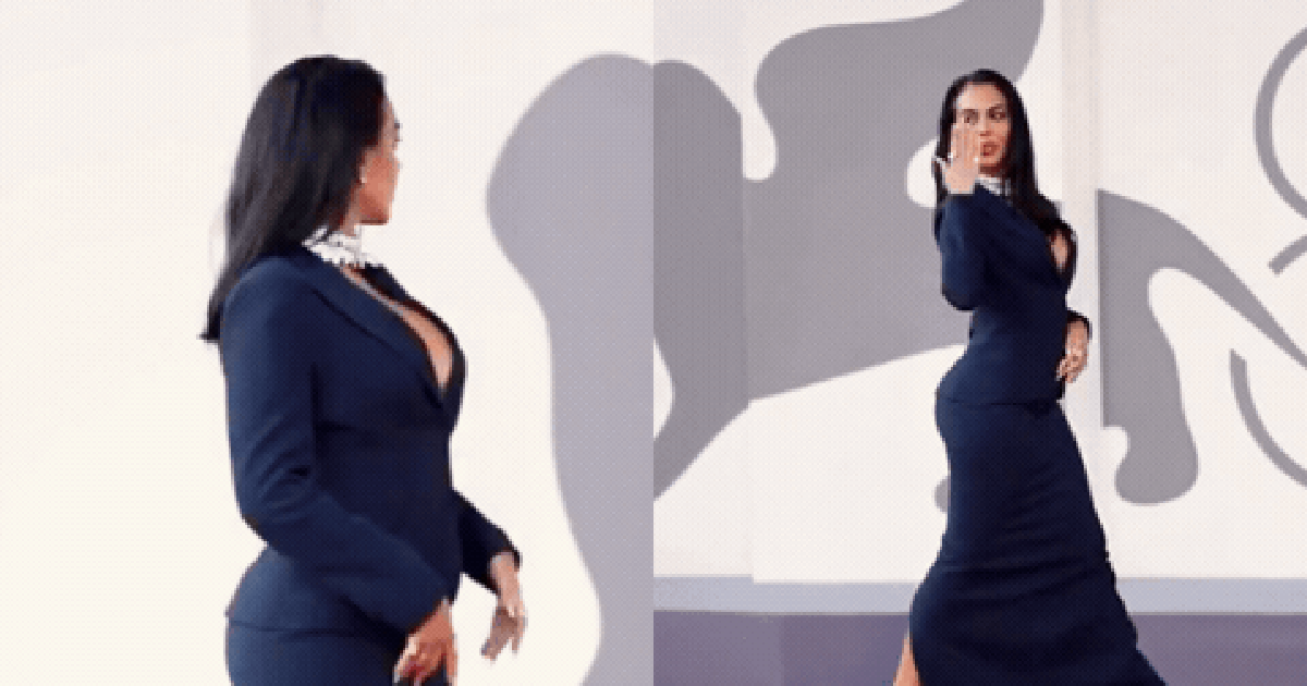 Cú hất tóc hút chục triệu views của Georgina – vợ Ronaldo trên thảm đỏ LHP Venice, xứng danh nàng WAGs quyền lực và chịu chơi nhất thế giới