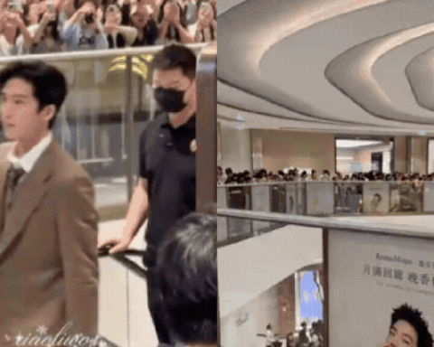 Choáng váng trước biển người bao vây TTTM để xem nhan sắc thật của “tổng tài bad boy” hot nhất hiện nay